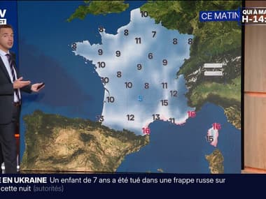 Du soleil attendu sur une grande partie de la France ce vendredi sauf dans le nord où la grisaille va s'inviter