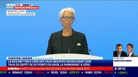 C.Lagarde :  "les effets de rattrapage devraient soutenir croissance plus rapide des salaires”