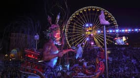 Le roi du carnaval de Nice le 15 février 2025. 