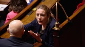La députée écologiste Marie Pochon à l'Assemblée nationale le 4 avril 2024 