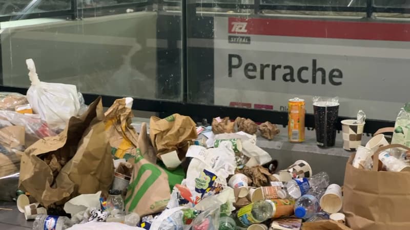 Lyon: les agents de nettoyage de la gare de Perrache en grève depuis plus de 50 jours