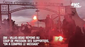 OM : Villas-Boas répond au coup de pression des supporters, "on a compris le message"