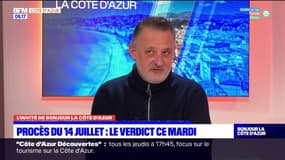 Procès de l'attentat de Nice: Franck Terrier, partie civile, "héros au scooter", revient sur le verdict attendu ce mardi 