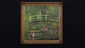  "Show me the Monet", le tableau de Banksy inspiré de Monet vendu aux enchères 