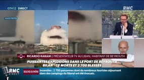 Beyrouth: "C'est l'une des nuits les plus terribles de ma vie (...) des scènes apocalyptiques"