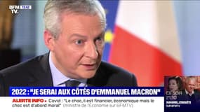 2022: Bruno Le Maire sera "aux côtés d'Emmanuel Macron"
