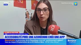 Accessibilité aux personnes à mobilité réduite: une Azuréenne crée une application