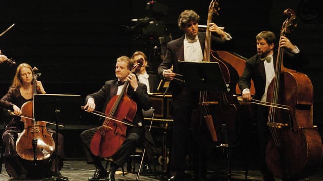 Des membres de l'orchestre Concerto Köln en 2006.
