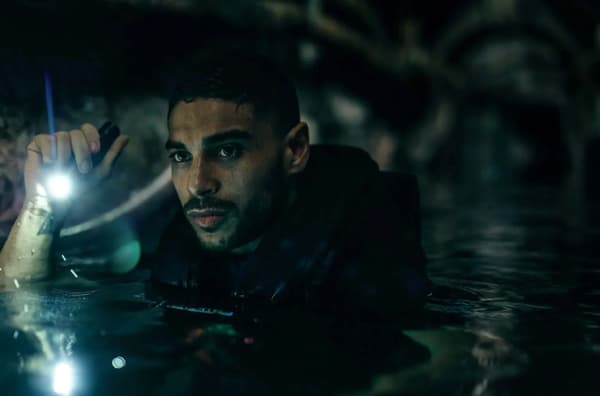 Nassim Lyès in the Netflix film “Under the Seine”