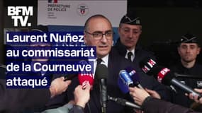 Attaque au commissariat de la Courneuve: "neuf interpellations ont été réalisées" affirme Laurent Nuñez