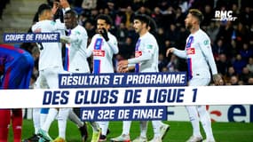 Coupe de France (32e) : Paris passe, Montpellier éliminé... résultats et programme des L1 au vendredi 6 janvier