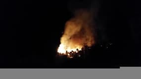 Incendie à Aix-les-Bains - Témoins BFMTV
