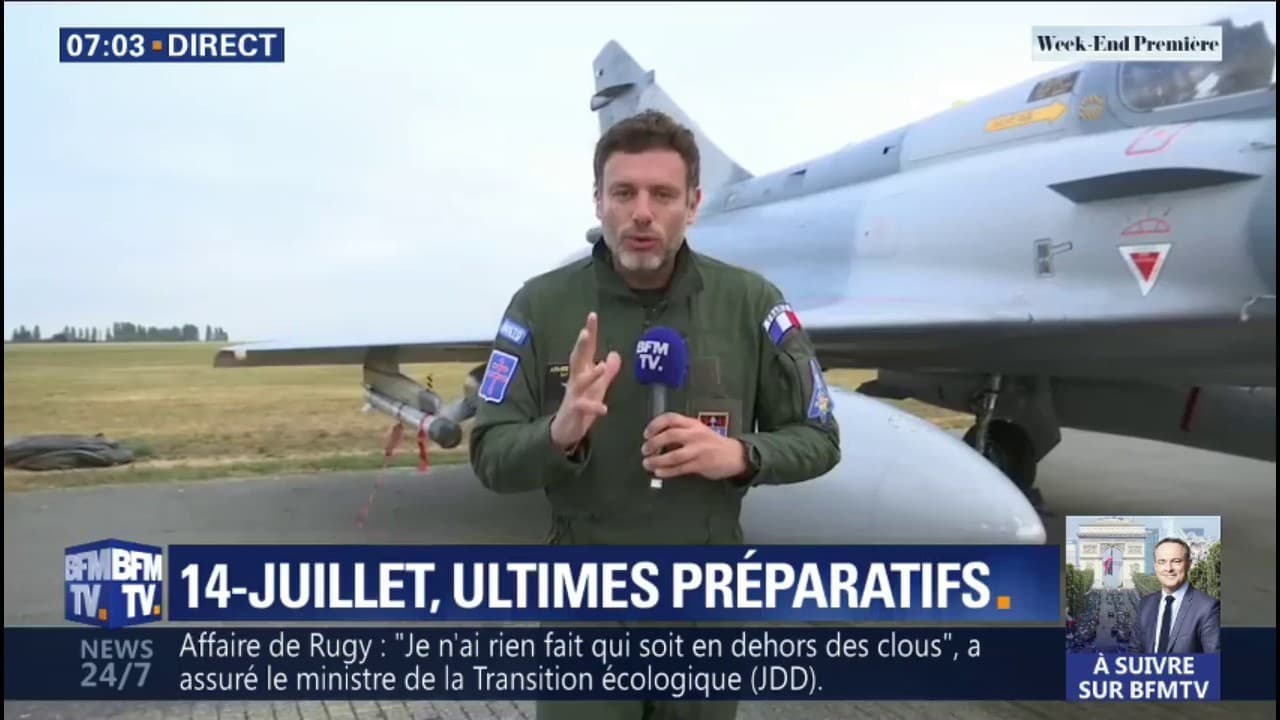 14Juillet notre journaliste Igor Sahiri va participer au défilé aérien à bord d