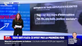 En Île-de-France, les policiers régulièrement ciblés par des tags de menaces
