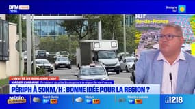 Périphérique à 50 km/h: "Nous y sommes favorables", déclare Kader Chibane, chef des écologistes au conseil régional