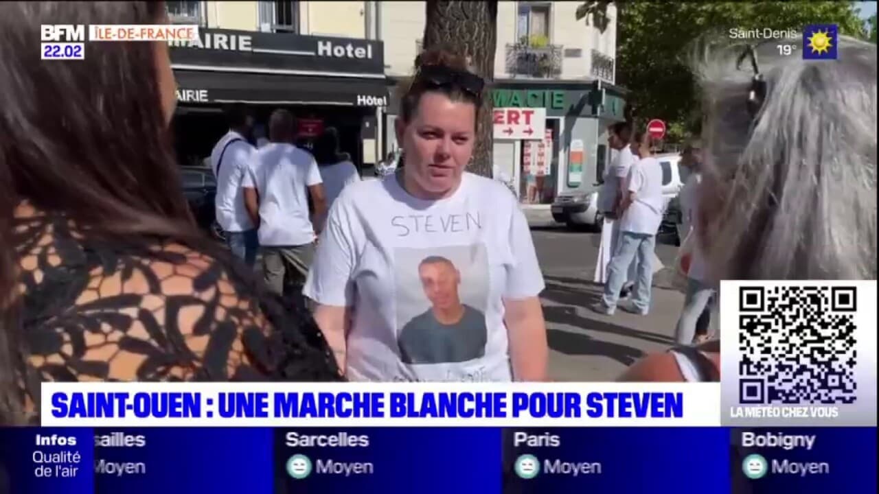 Saint-Ouen: Une Marche Blanche En Hommage à Steven