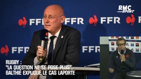 Rugby : "La question ne se pose plus", Galthié évoque le cas Laporte