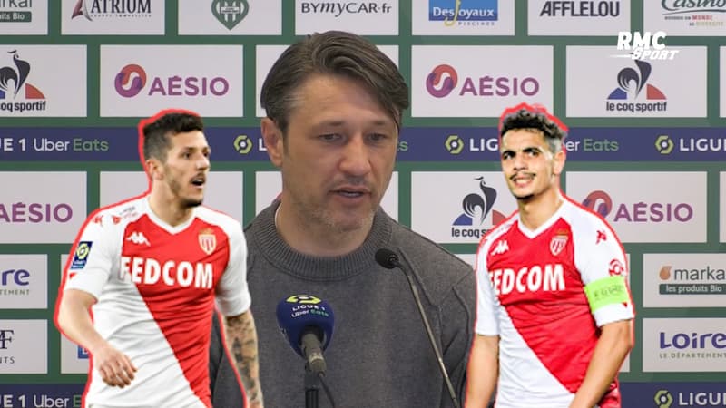 St-Etienne-Monaco : Kovac explique la mise sur le banc de Ben Yedder et la titularisation de Jovetic