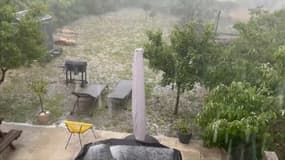 L'orage de grêle qui s'est abattu sur l'Hérault 