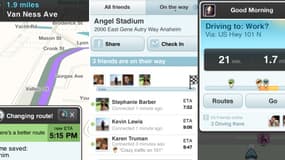 La société israélienne Waze propose un service de GPS social.