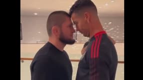 Khabib Nurmagomedov et Cristiano Ronaldo