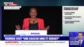 Christiane Taubira: "Nous devons trouver un chemin de façon à rassembler les gauches et leurs sensibilités"