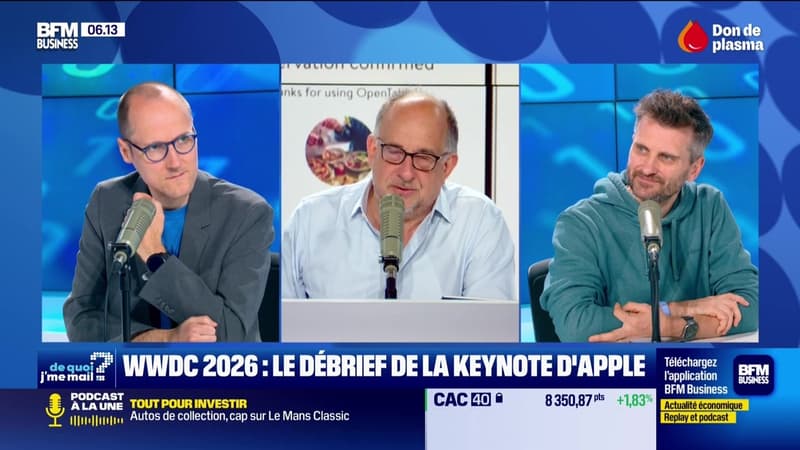 De Quoi J'me Mail : WWDC 2026, le débrief de la keynote d'Apple (1/2) - 14/06