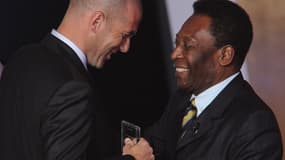 Zinedine Zidane et Pelé