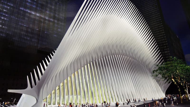 La gare du World Trade Center a mis 12 ans à sortir de terre.
