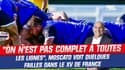 XV de France : "On n'est pas complet à chaque ligne", estime Moscato