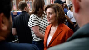 Nancy Pelosi à l'université Howard de Washington, le 6 novembre 2024