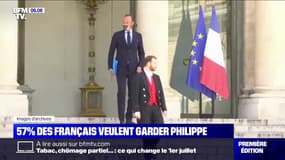 Sondage BFMTV - 57% des Français veulent garder Édouard Philippe à Matignon 