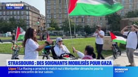 Strasbourg: les soignants se mobilisent pour demander l'accès des médecins à Gaza
