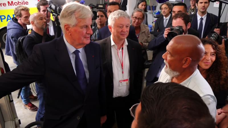 Michel Barnier: le Premier ministre à l'hôpital Necker à Paris pour son premier déplacement