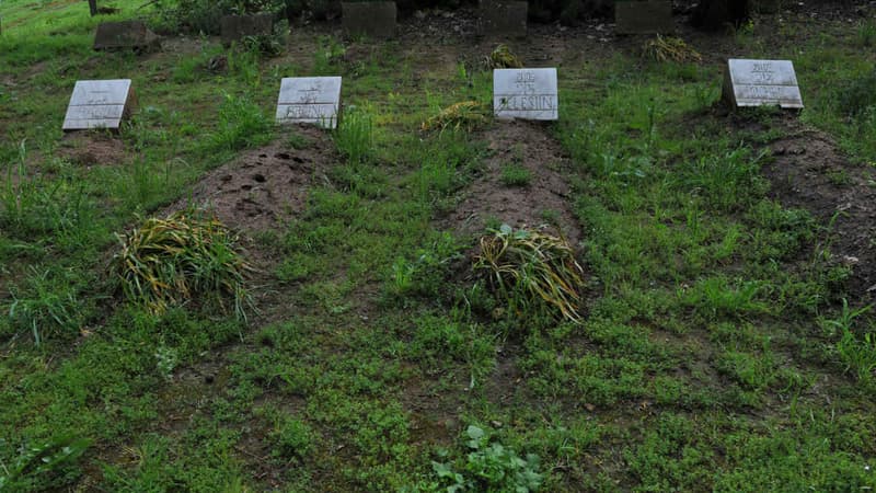 Les tombes de quatre des sept moines de Tibéhirine, assassinés la nuit du 26 au 27 mars 1996. (Photo d'illustration) 