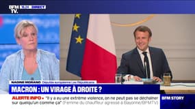 Story 6 : "Comme Emmanuel Macron n'a personne en vivier politique, il faut bien qu'il aille piocher chez nous", Nadine Morano - 07/07