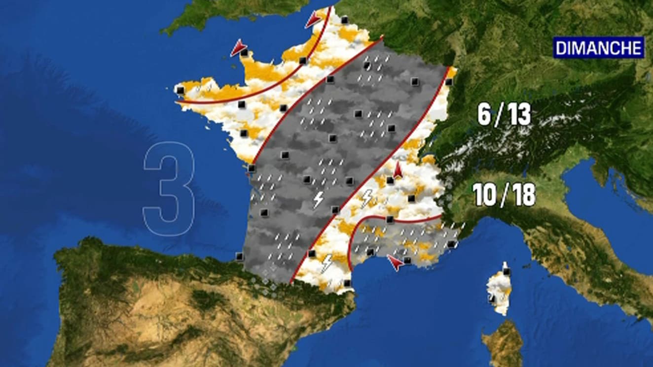 Les prévisions météo du dimanche 11 avril 2021. Les prévisions météo du dimanche 11 avril 2021.