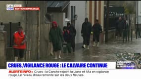 Inondations dans le Pas-de-Calais: le calvaire continue à Saint-Étienne-du-Mont