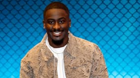 William Gomis lors de la soirée de lancement de la série "La Cage" à Paris en novembre 2024