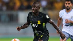 N'Golo Kanté avec Al-Ittihad en août 2023