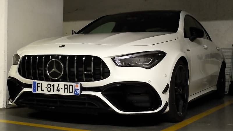 La Mercedes CLA dans sa version la plus puissante, l'AMG 45S.