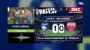 Le Havre, Dijon, Laval : buts, envahissement du terrain, reprise sans équipe, la fin de saison lunaire en Ligue 2