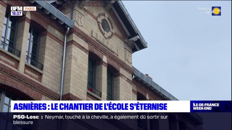 Asnières-sur-Seine: le chantier de l'école s'éternise