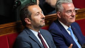 Sébastien Chenu à l'Assemblée nationale le 18 juillet 2024