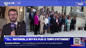 "Nous faisons tout ce qui est en notre possible pour être en mesure de fournir demain un nom" de Premier ministre, affirme Arthur Delaporte (PS)