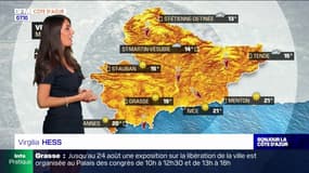 Météo Côte d'Azur: soleil et douceur près de la mer, nuages et averses dans l'intérieur des terres