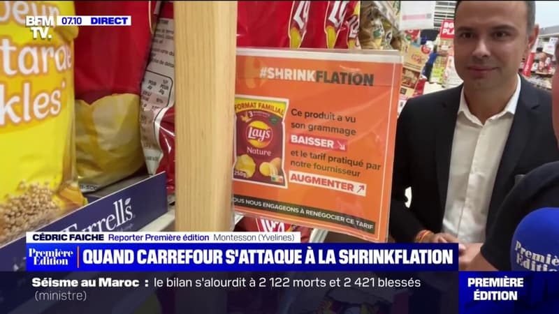 Shrinkflation: Carrefour met en place dès ce lundi des affiches sur les produits concernés