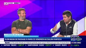 Elon Musk de passage à Paris ce vendredi au Salon VivaTech - 12/06