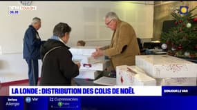 La Londe: distribution de cadeaux alimentaires pour les aînés