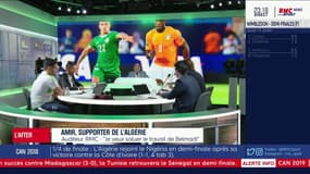 Amir, supporter algérien : "L'état d'esprit de l'équipe est irréprochable".